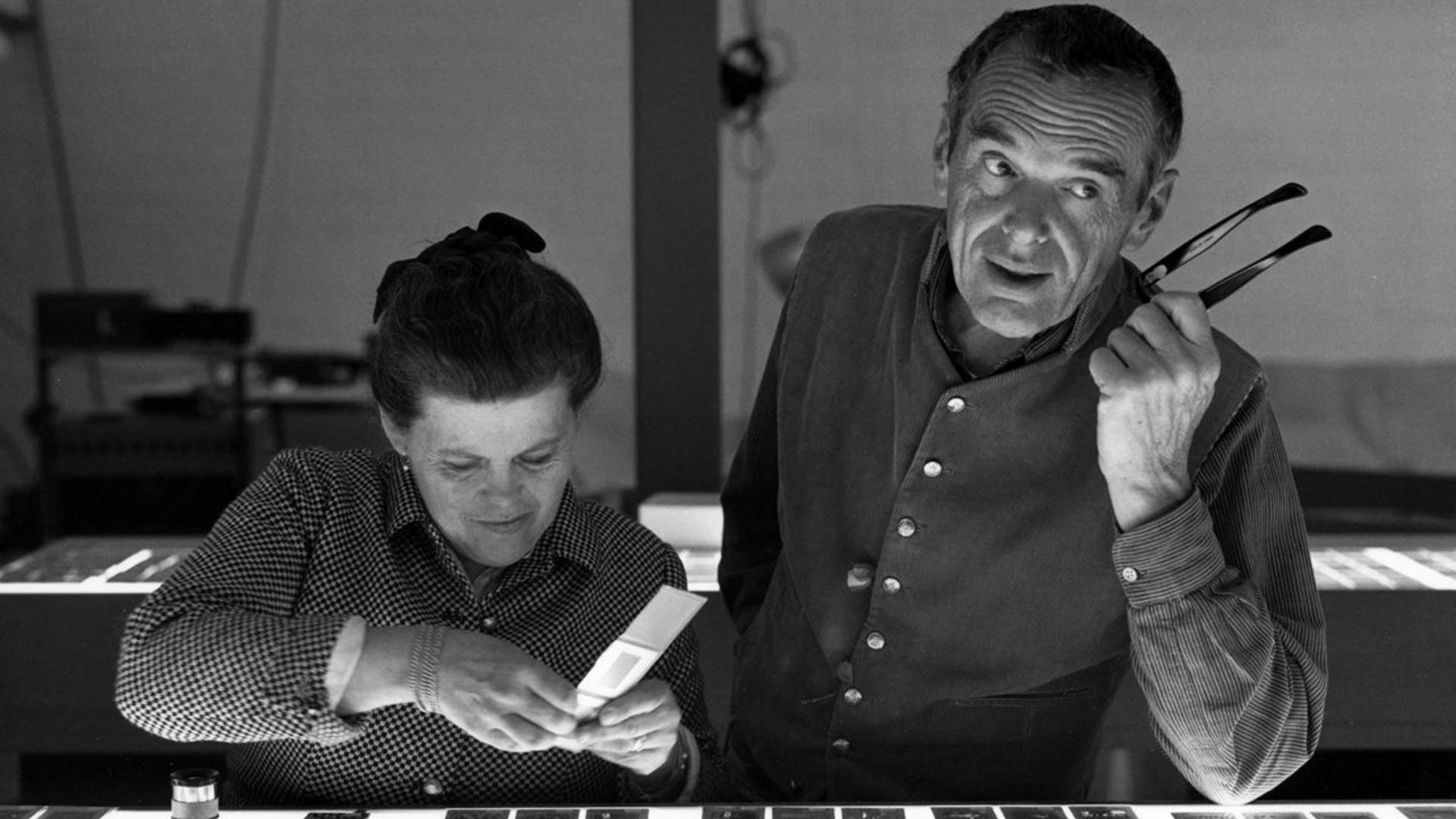 Portrait of Charles & Ray Eames